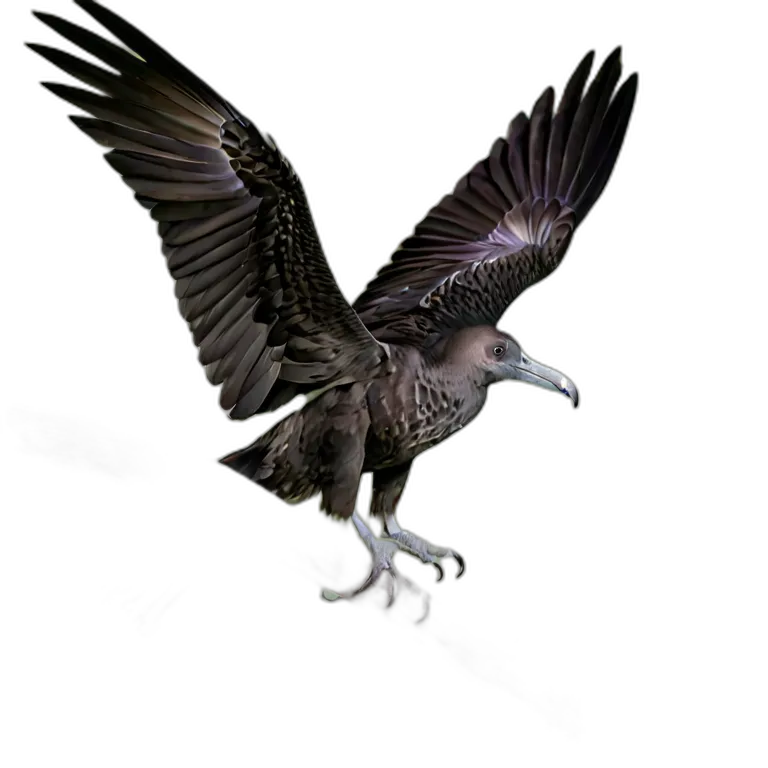 動物 鳥 グンカンドリ 透過 PNG 画像 フリー素材 #5579