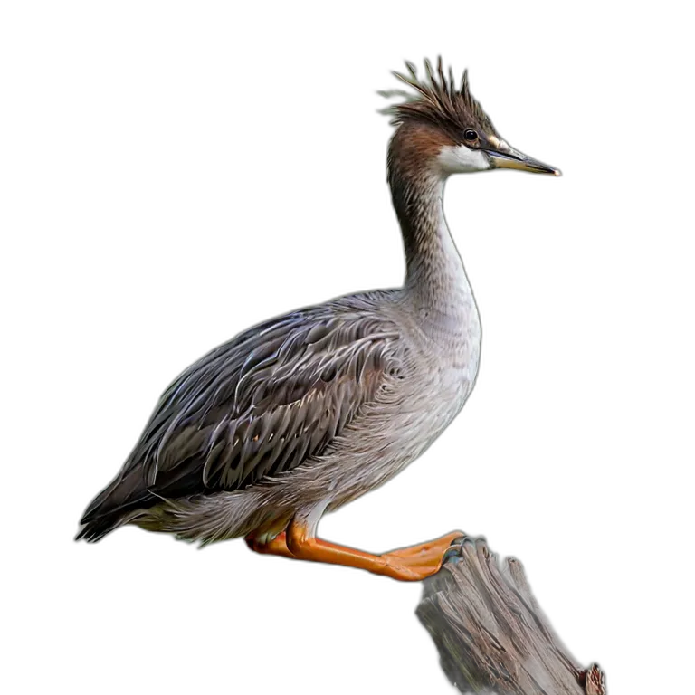 動物 鳥 カイツブリ 透過 PNG 画像 フリー素材 #5536