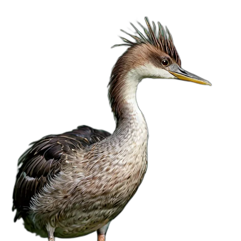 動物 鳥 カイツブリ 透過 PNG 画像 フリー素材 #5543