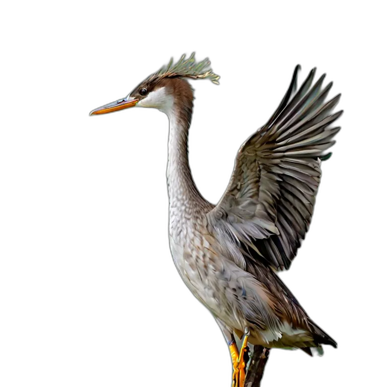 動物 鳥 カイツブリ 透過 PNG 画像 フリー素材 #5551