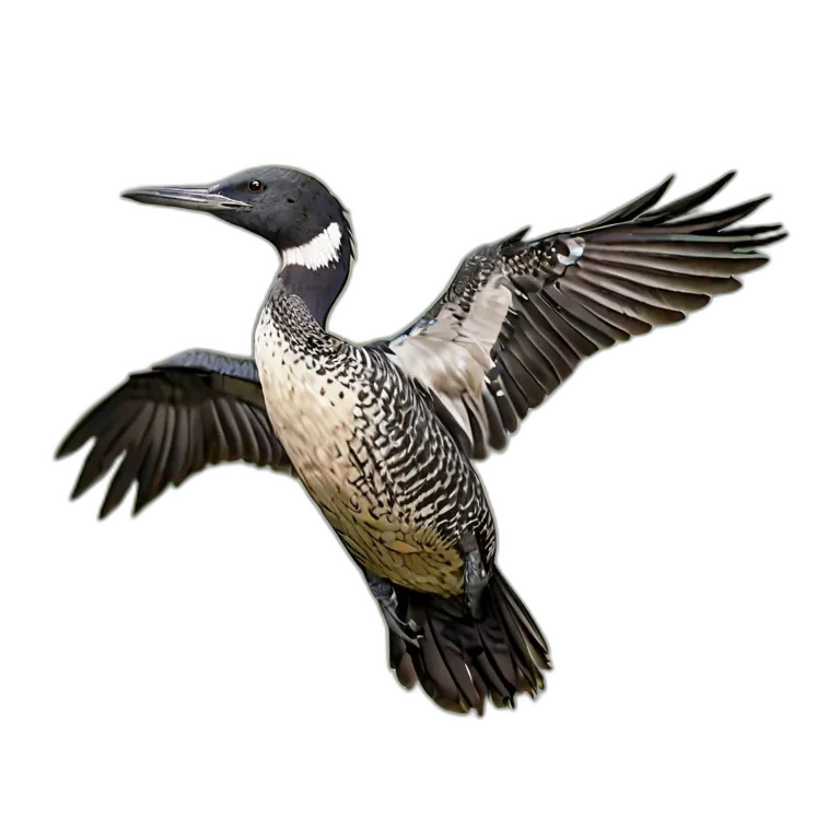 動物 鳥 アビ 透過 PNG 画像 フリー素材 #5555