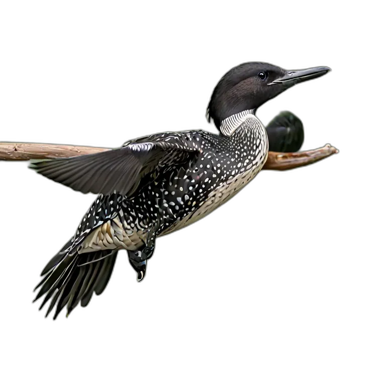 動物 鳥 アビ 透過 PNG 画像 フリー素材 #5560