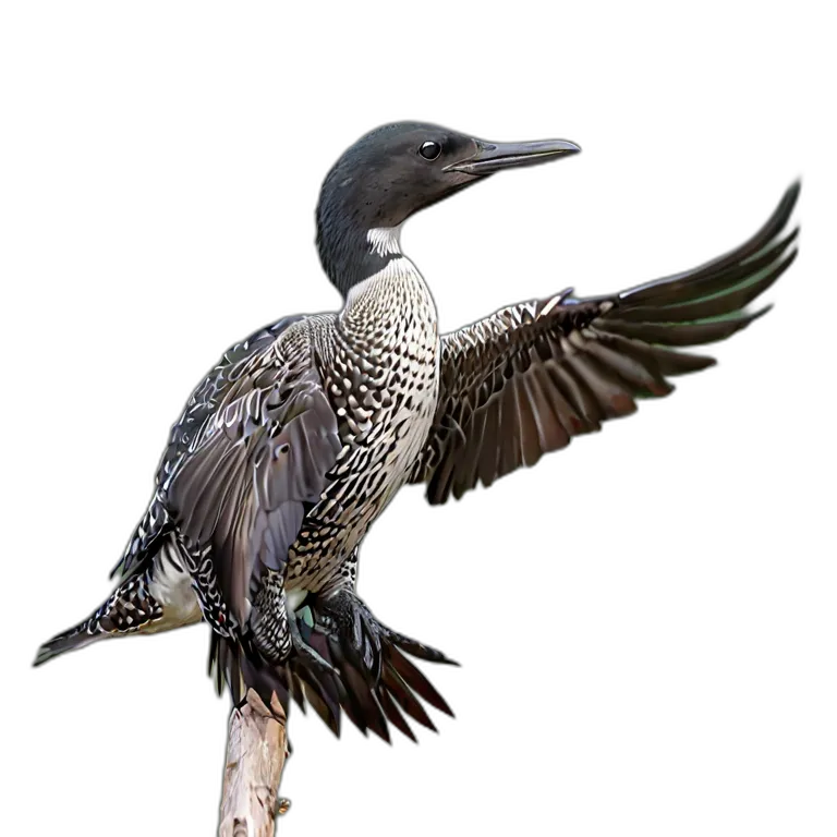 動物 鳥 アビ 透過 PNG 画像 フリー素材 #5562