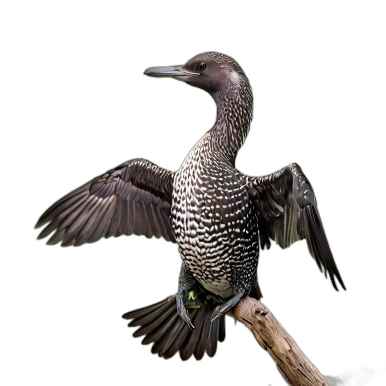 動物 鳥 アビ 透過 PNG 画像 フリー素材 #5563