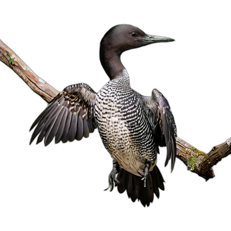 動物 鳥 アビ 透過 PNG 画像 フリー素材 #5564