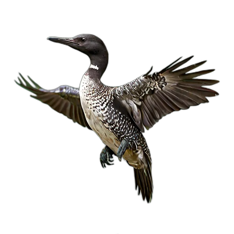 動物 鳥 アビ 透過 PNG 画像 フリー素材 #5565