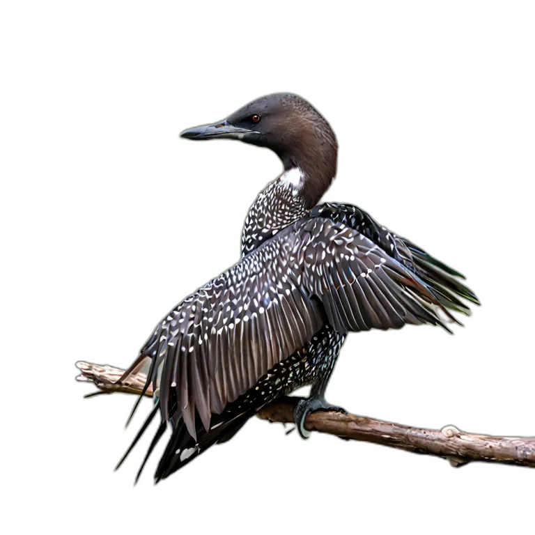 動物 鳥 アビ 透過 PNG 画像 フリー素材 #5570