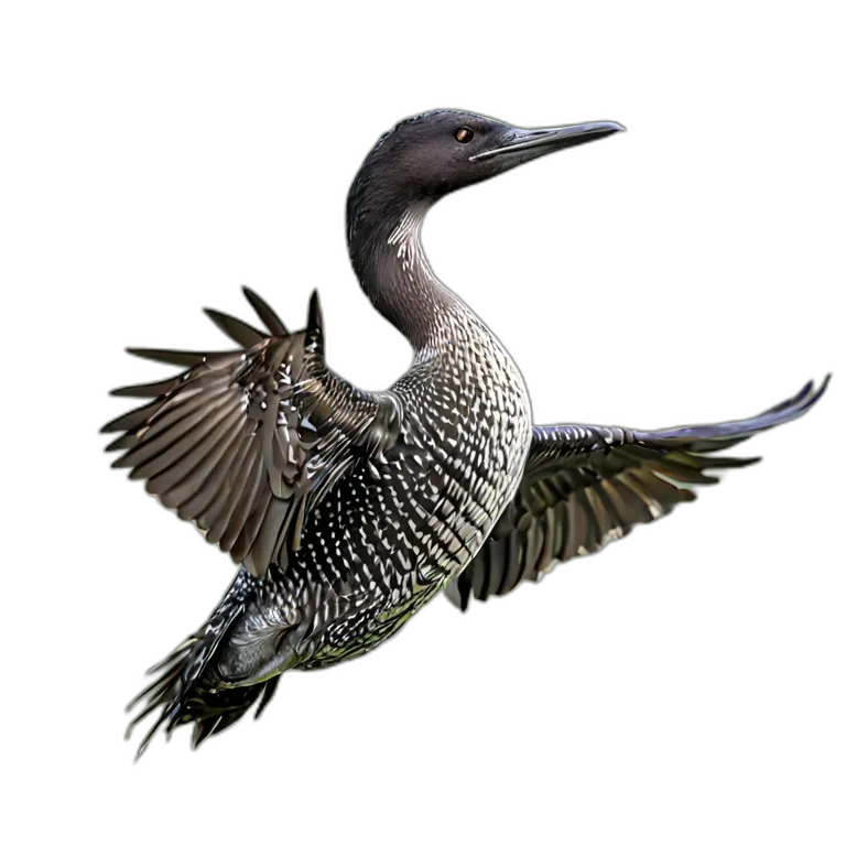 動物 鳥 アビ 透過 PNG 画像 フリー素材 #5571