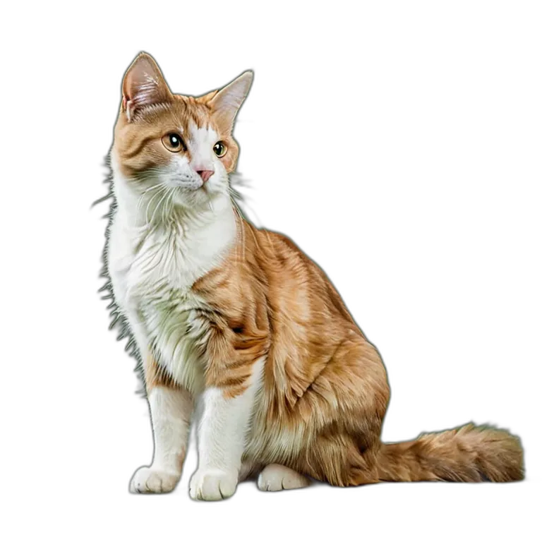 動物 猫 雑種猫 透過 PNG 画像 フリー素材 #4029