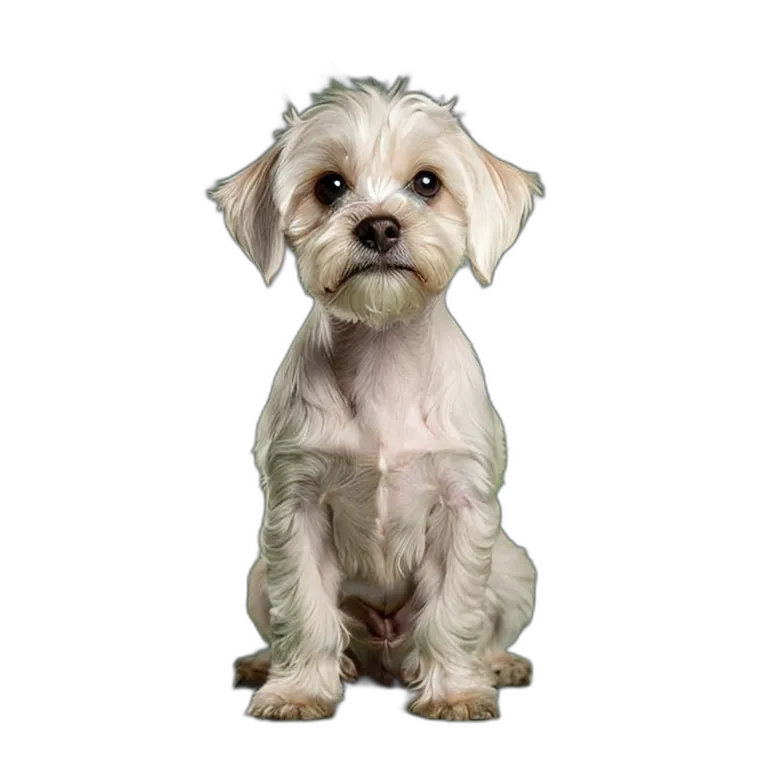 動物 犬 ダンディ・ディンモント・テリア 透過 PNG 画像 フリー素材 #1984