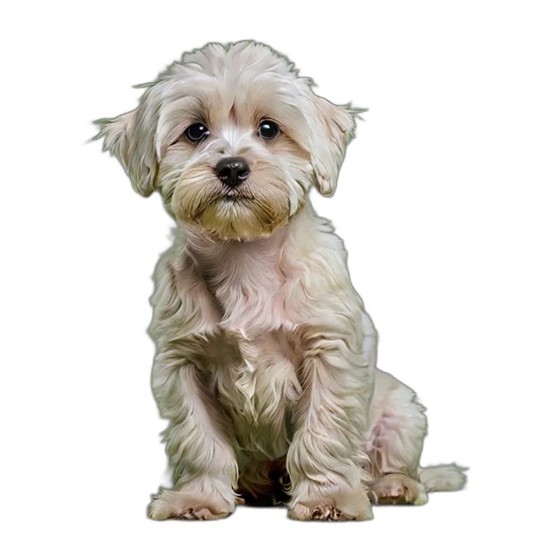 動物 犬 ダンディ・ディンモント・テリア 透過 PNG 画像 フリー素材 #1987