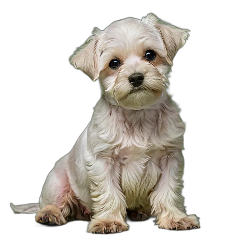 動物 犬 ダンディ・ディンモント・テリア 透過 PNG 画像 フリー素材 #1992