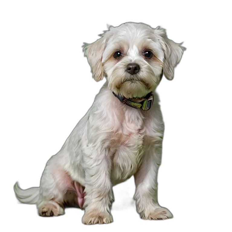 動物 犬 ダンディ・ディンモント・テリア 透過 PNG 画像 フリー素材 #1995