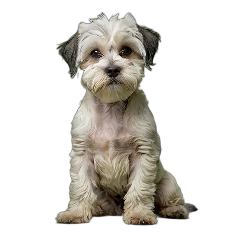 動物 犬 ダンディ・ディンモント・テリア 透過 PNG 画像 フリー素材 #1996