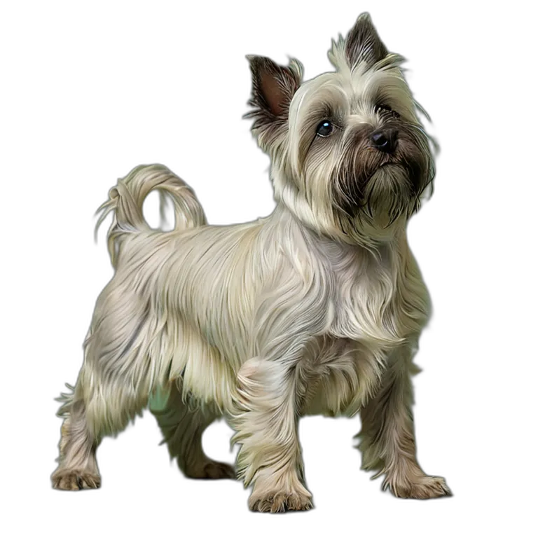 動物 犬 スカイ・テリア 透過 PNG 画像 フリー素材 #1944