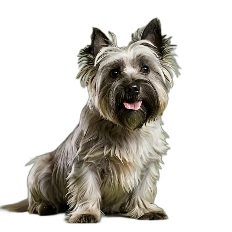 動物 犬 スカイ・テリア 透過 PNG 画像 フリー素材 #1960