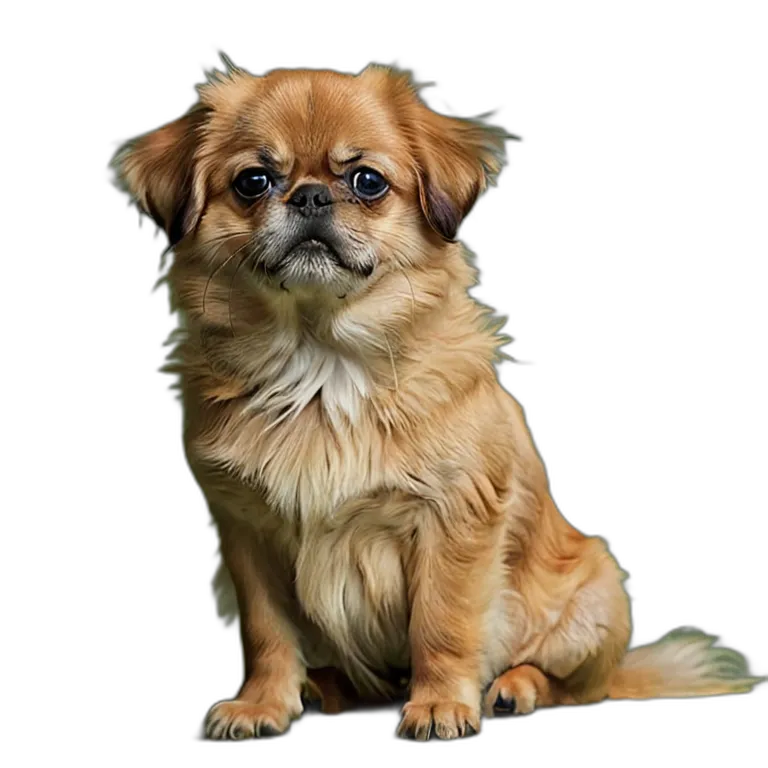 動物 犬 チベタン・スパニエル 透過 PNG 画像 フリー素材 #2003