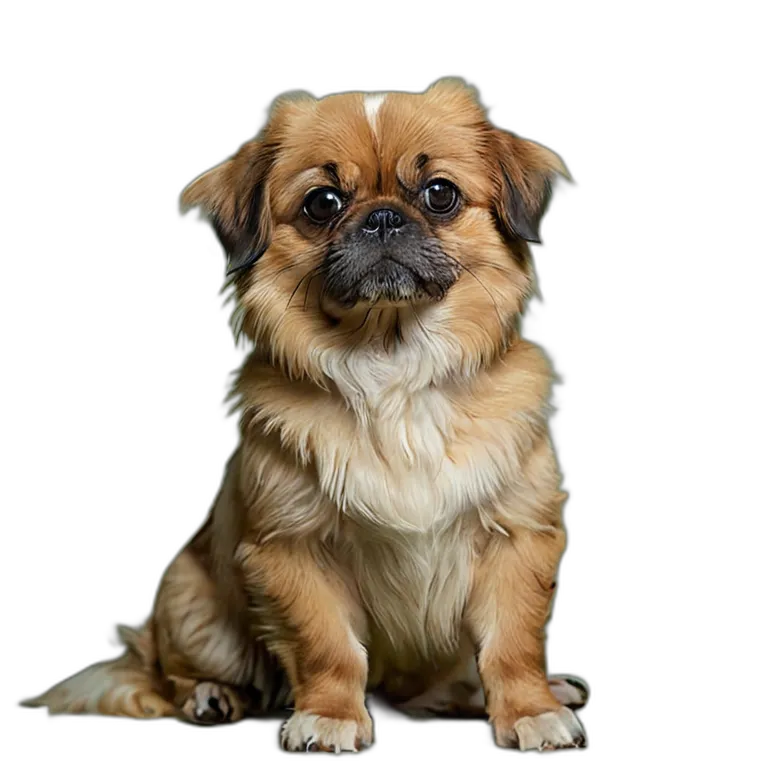 動物 犬 チベタン・スパニエル 透過 PNG 画像 フリー素材 #2018