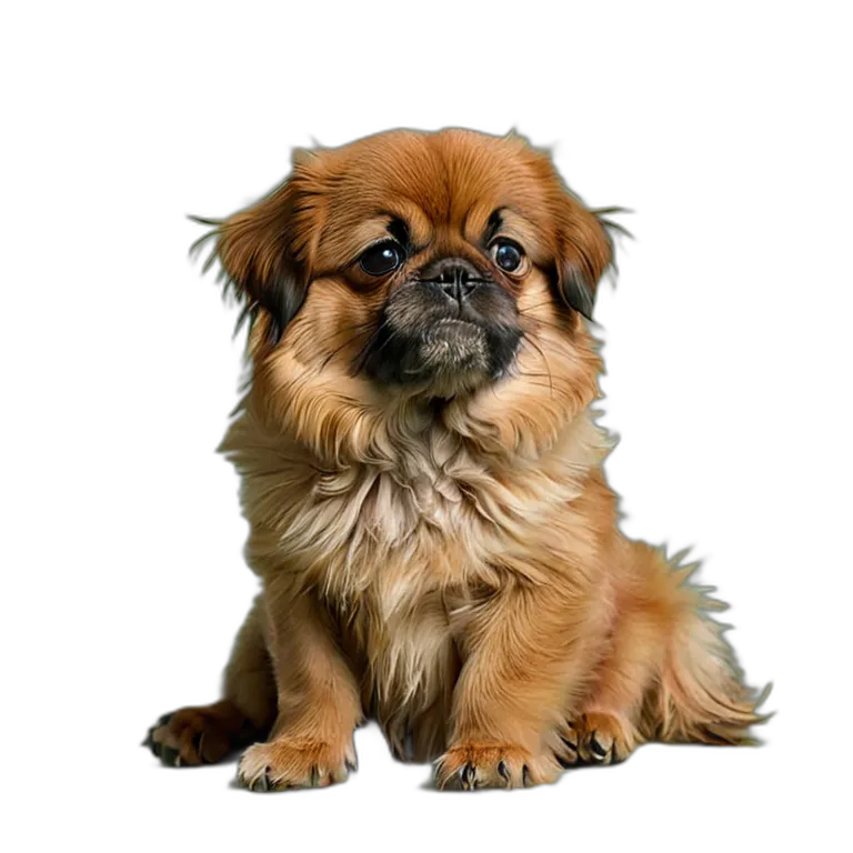 動物 犬 チベタン・スパニエル 透過 PNG 画像 フリー素材 #2019