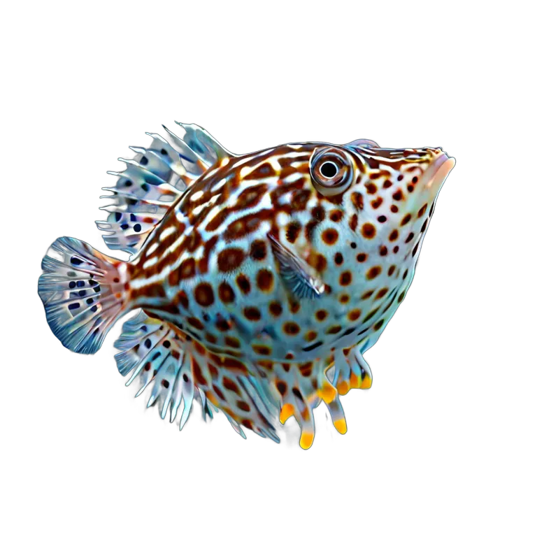 動物 魚 ハコフグ 透過 PNG 画像 フリー素材 #6173