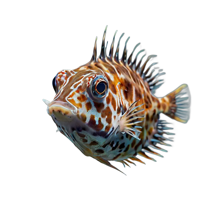 動物 魚 ハコフグ 透過 PNG 画像 フリー素材 #6177