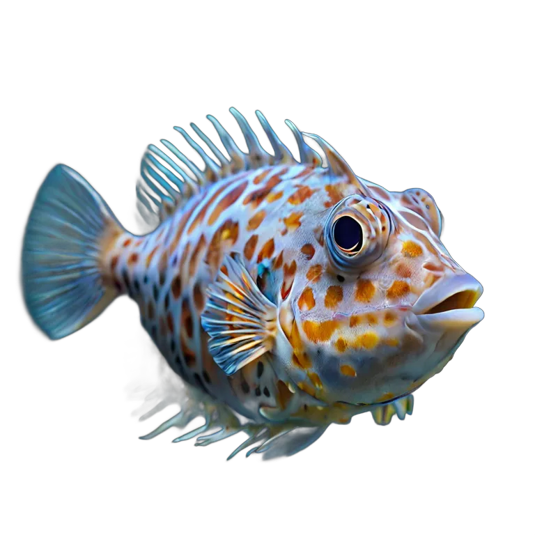 動物 魚 ハコフグ 透過 PNG 画像 フリー素材 #6180