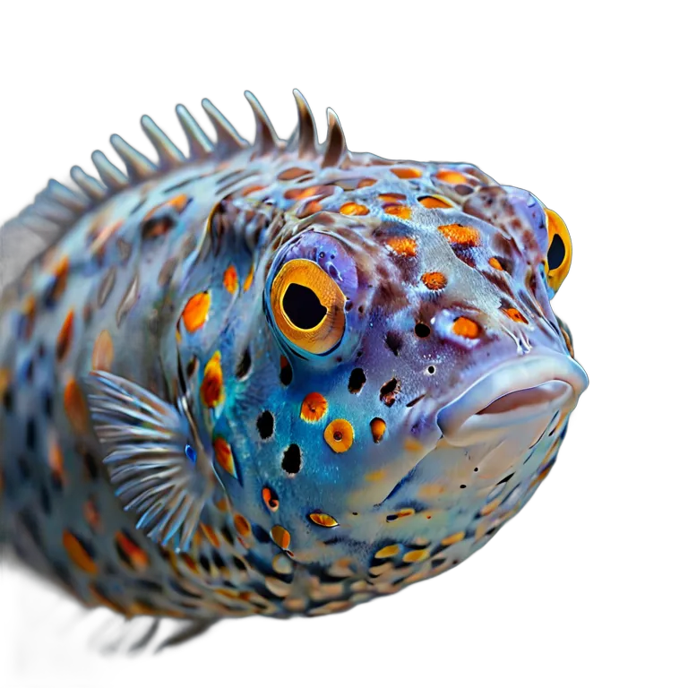 動物 魚 ハコフグ 透過 PNG 画像 フリー素材 #6181