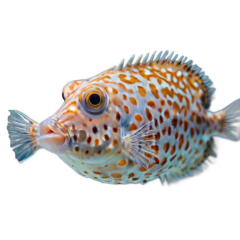 動物 魚 ハコフグ 透過 PNG 画像 フリー素材 #6184