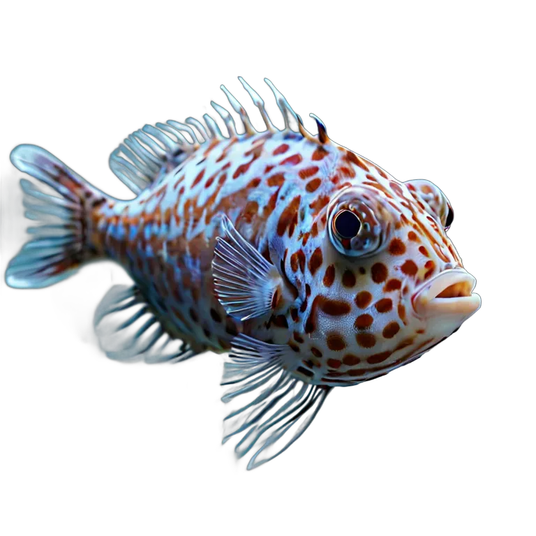 動物 魚 ハコフグ 透過 PNG 画像 フリー素材 #6185