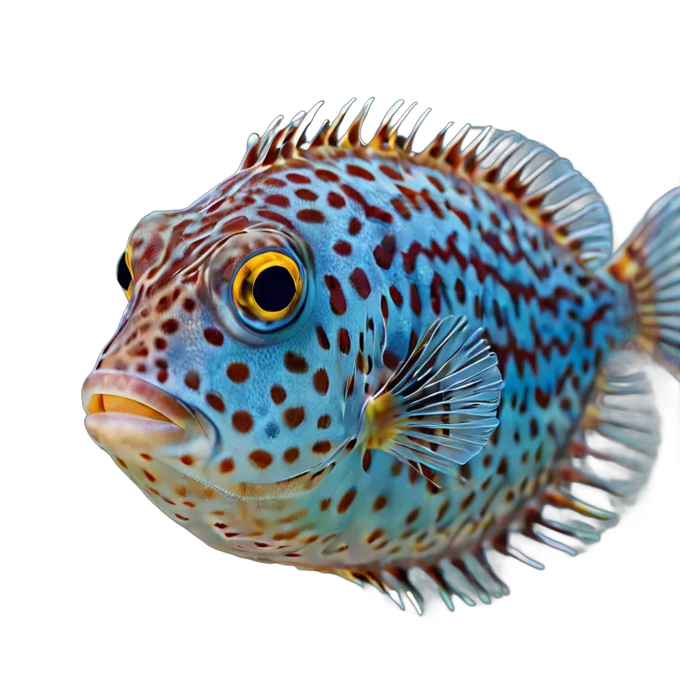 動物 魚 ハコフグ 透過 PNG 画像 フリー素材 #6190