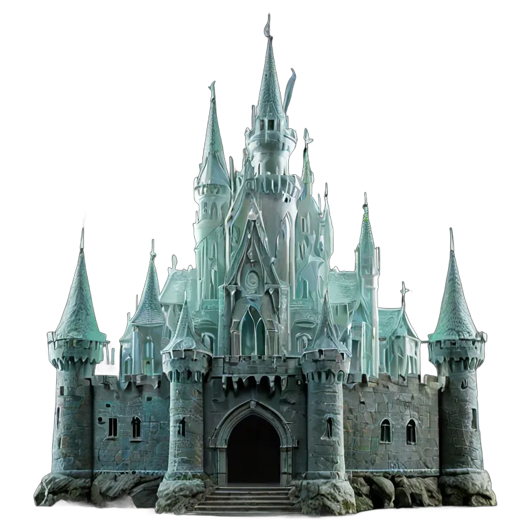 建物 城 半透明の精霊城 透過 PNG 画像 フリー素材 #29530