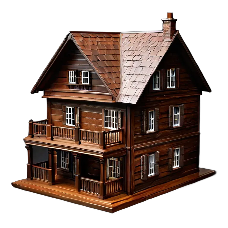 建物 住宅モデル 3Dプリント住宅模型 透過 PNG 画像 フリー素材 #38625