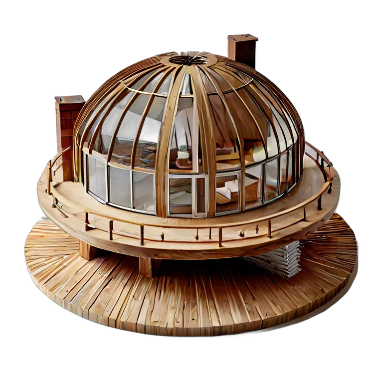 循環型エコハウスモデル 透過 PNG 画像 フリー素材 #38706