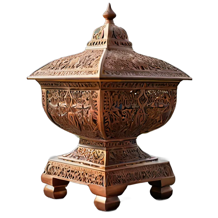 建物 公園 アラブ銅香炉 透過 PNG 画像 フリー素材 #36337