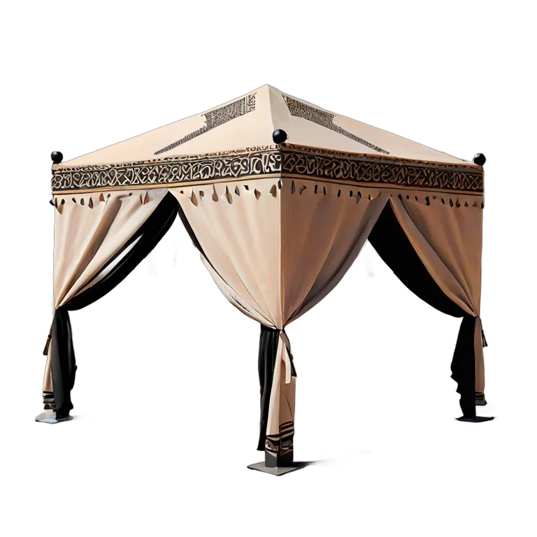 建物 公園 アラブ砂漠の日よけ 透過 PNG 画像 フリー素材 #36308