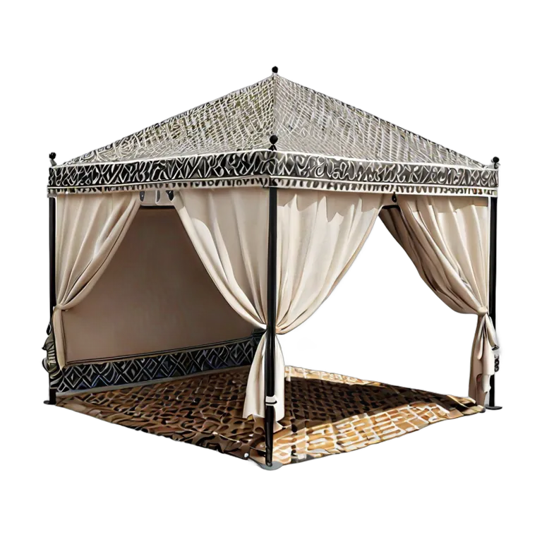 建物 公園 アラブ砂漠の日よけ 透過 PNG 画像 フリー素材 #36311