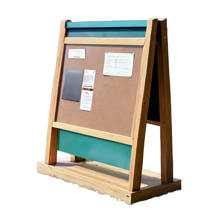 建物 公園 モダンな公園の掲示板 透過 PNG 画像 フリー素材 #36381