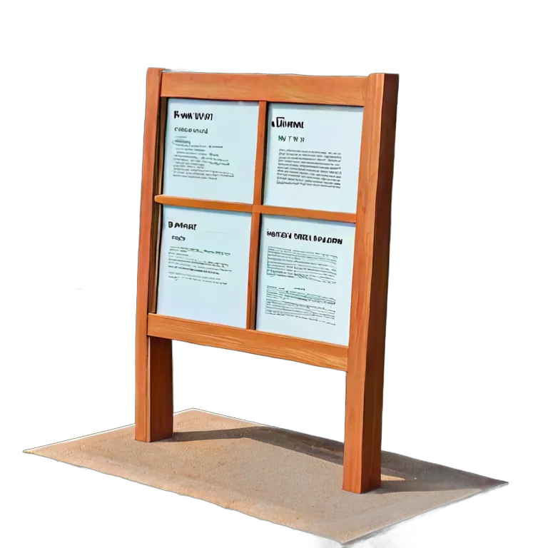 建物 公園 モダンな公園の掲示板 透過 PNG 画像 フリー素材 #36387