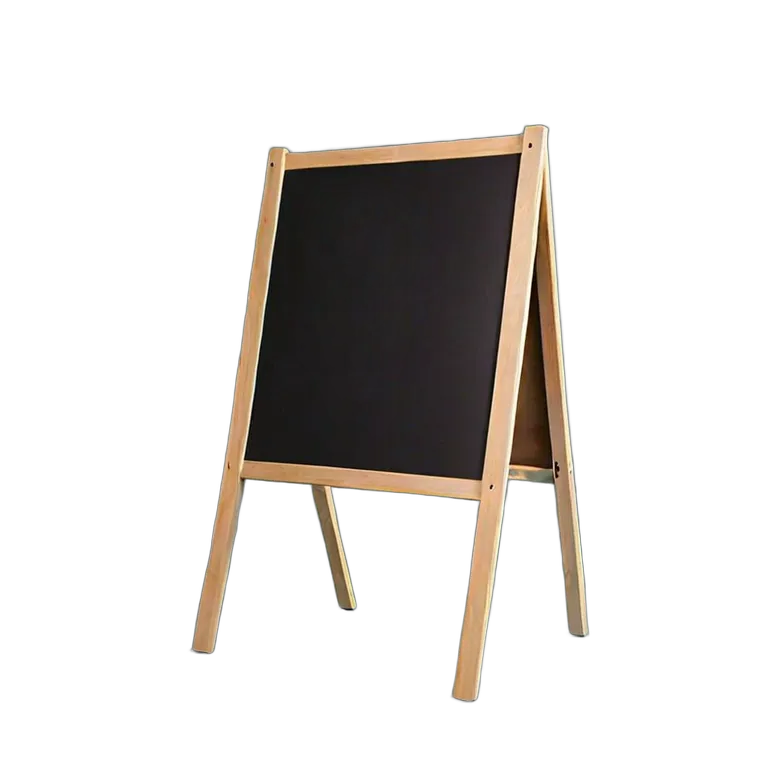 教育 学校 屋外用ポータブル黒板 透過 PNG 画像 フリー素材 #25893