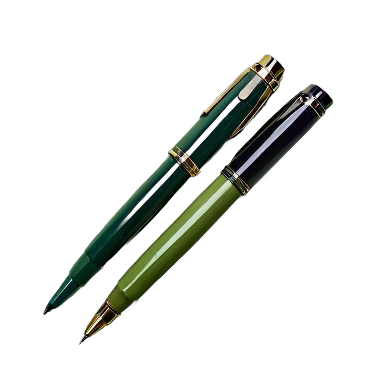 教育 学校 書道ペンとインクのセット 透過 PNG 画像 フリー素材 #25897