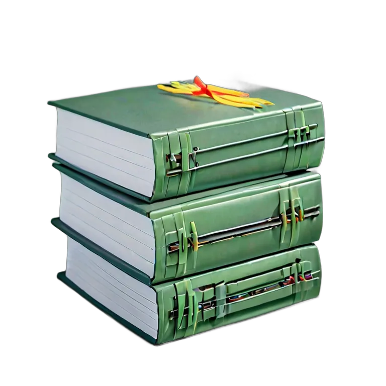 楽譜の束 透過 PNG 画像 フリー素材 #25947