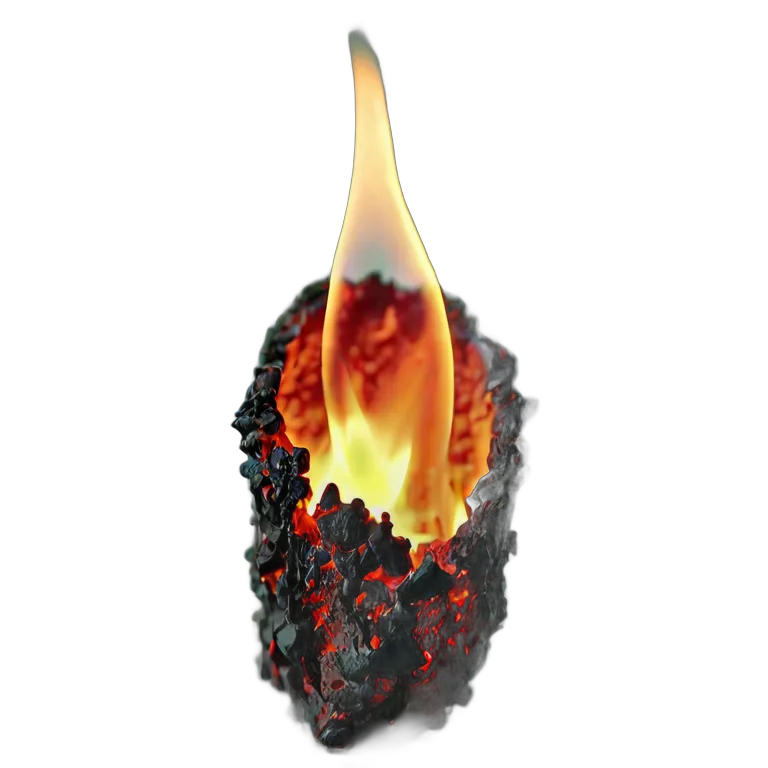 エフェクト 火 一つの輝く残り火の火花 透過 PNG 画像 フリー素材 #28265