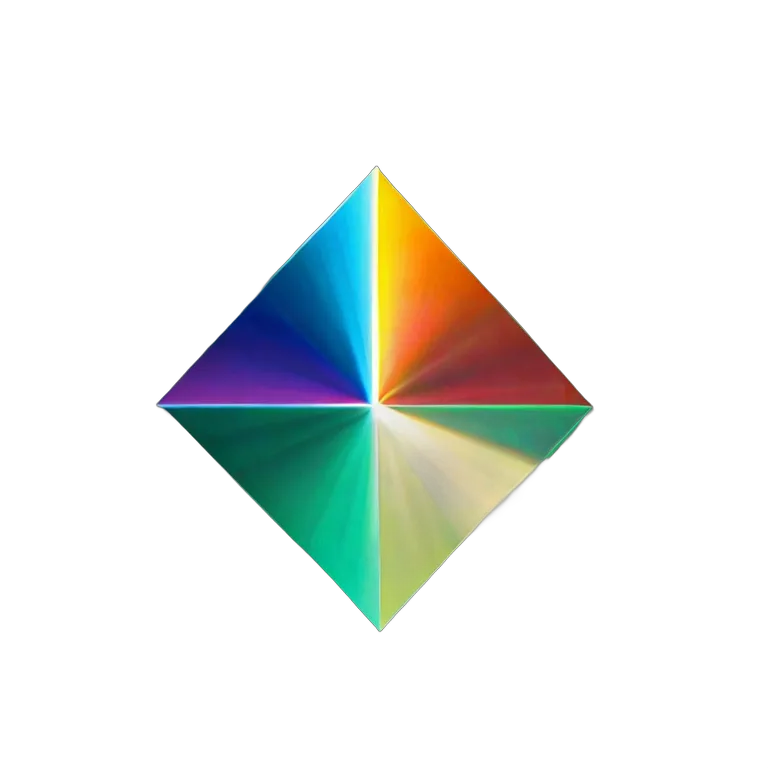 エフェクト 魔法 光線が多色に分かれる 透過 PNG 画像 フリー素材 #28713