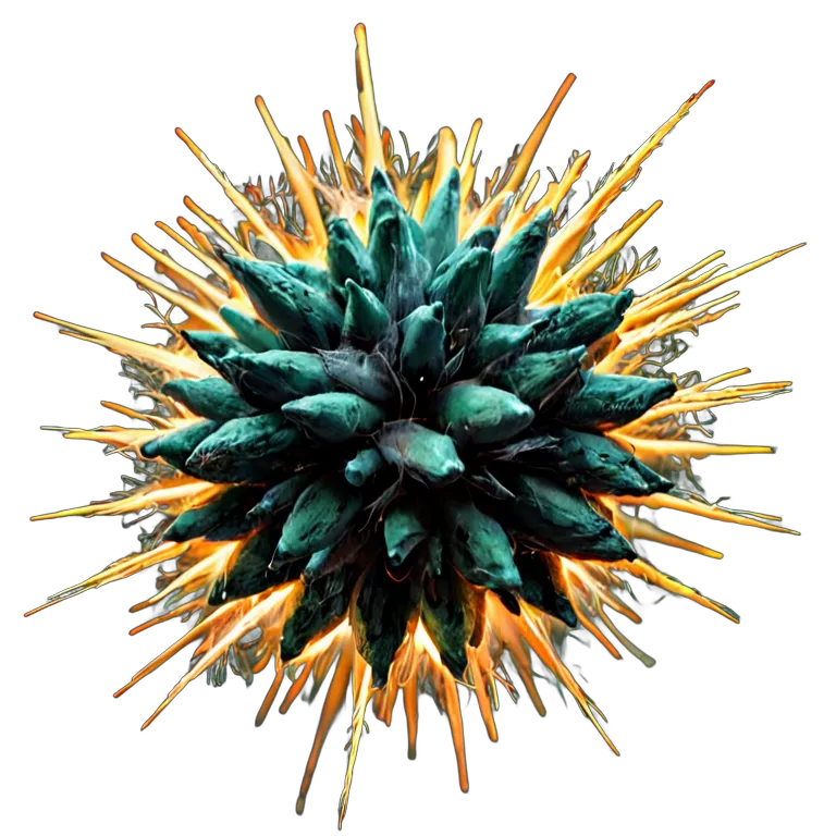 エフェクト 魔法 明るい魔法の火花の集まり 透過 PNG 画像 フリー素材 #28689