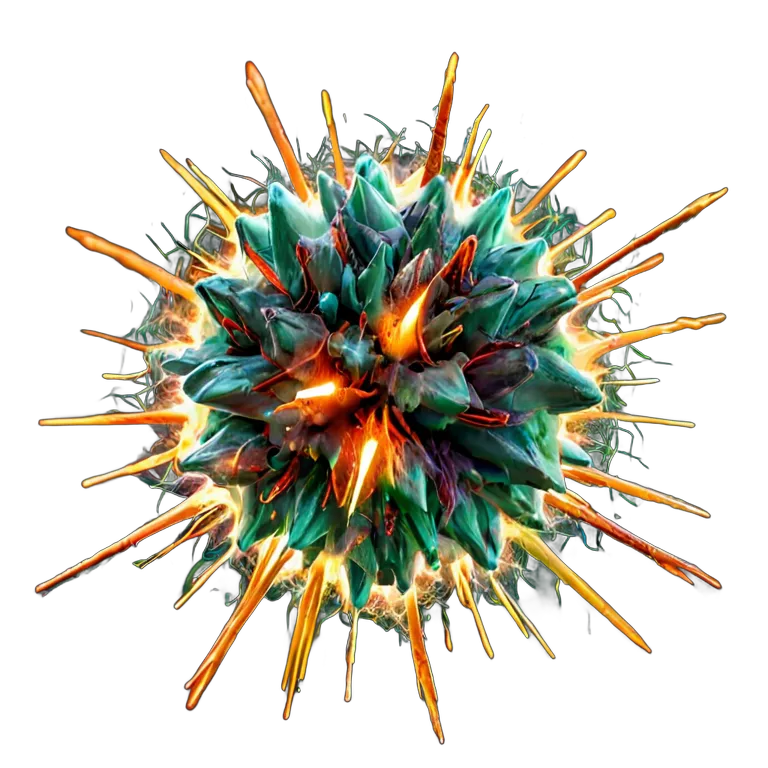 エフェクト 魔法 明るい魔法の火花の集まり 透過 PNG 画像 フリー素材 #28696