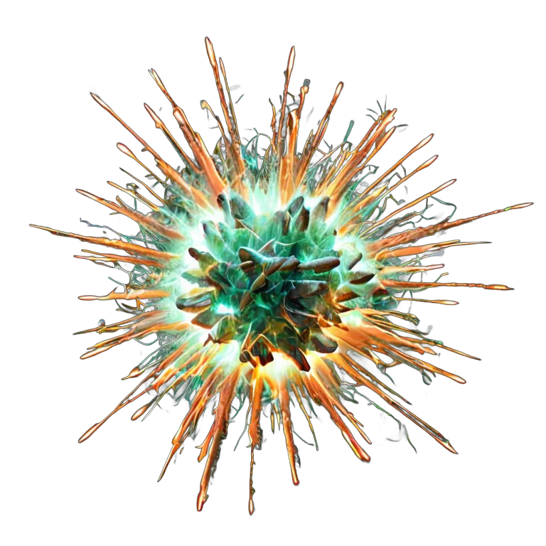 エフェクト 魔法 明るい魔法の火花の集まり 透過 PNG 画像 フリー素材 #28699