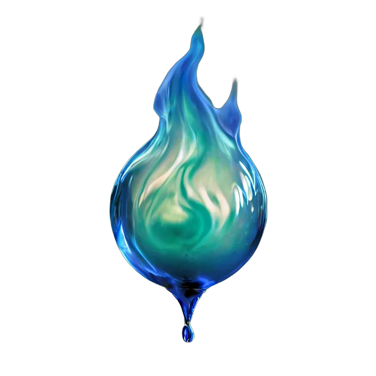 エフェクト 魔法 中心が暗く、縁が白く光る 透過 PNG 画像 フリー素材 #28748