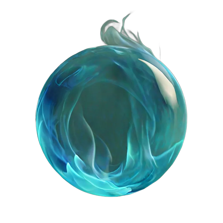 エフェクト 魔法 中心が暗く、縁が白く光る 透過 PNG 画像 フリー素材 #28752