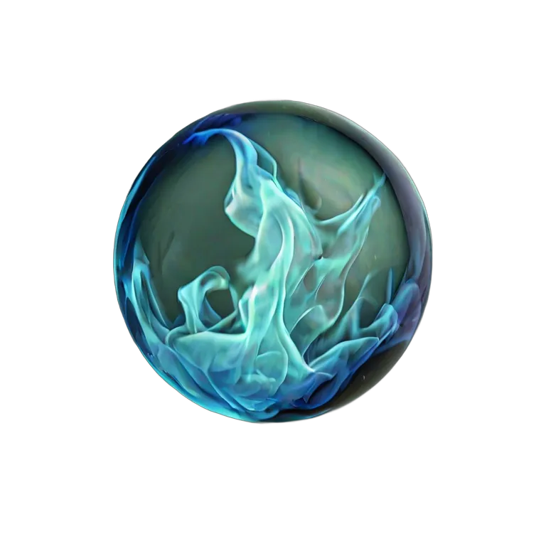 エフェクト 魔法 中心が暗く、縁が白く光る 透過 PNG 画像 フリー素材 #28756