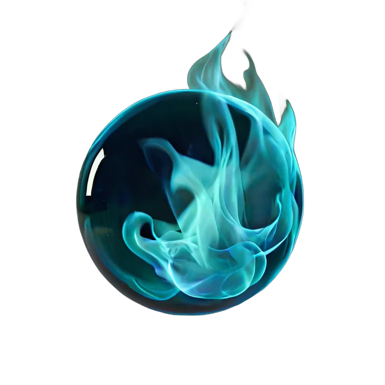 エフェクト 魔法 中心が暗く、縁が白く光る 透過 PNG 画像 フリー素材 #28758